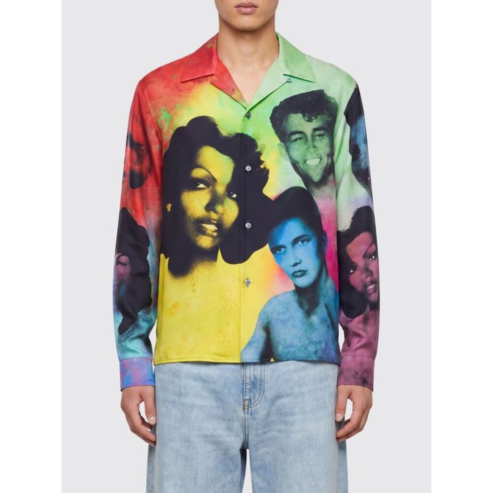 Versace Shirt Men Multicolor